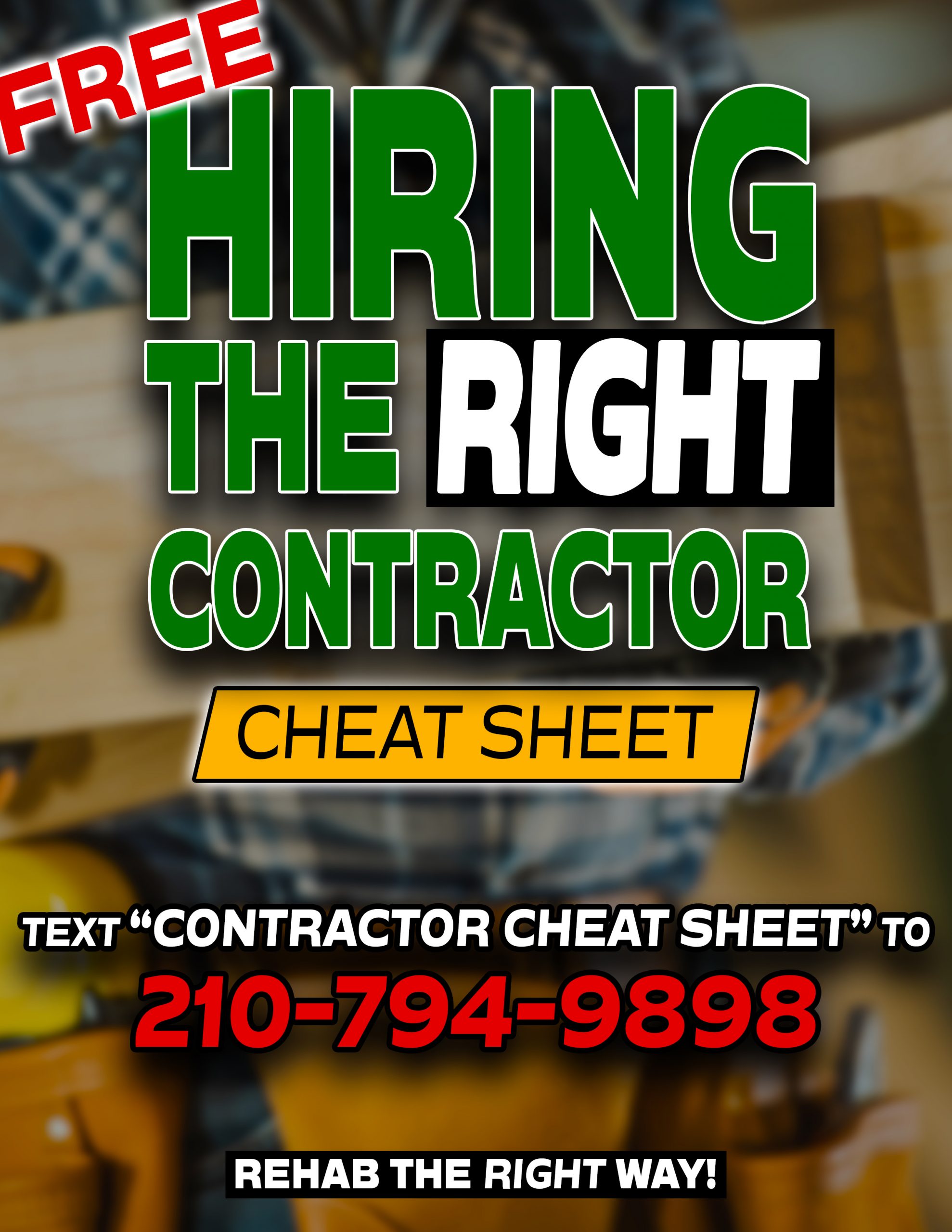 Contractor Cheat Sheet